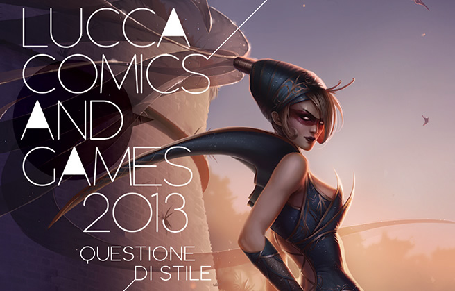 Il poster ufficiale di Lucca Comics & Games 2013