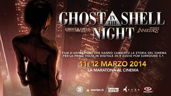 Ghost In The Shell, la maratona al cinema